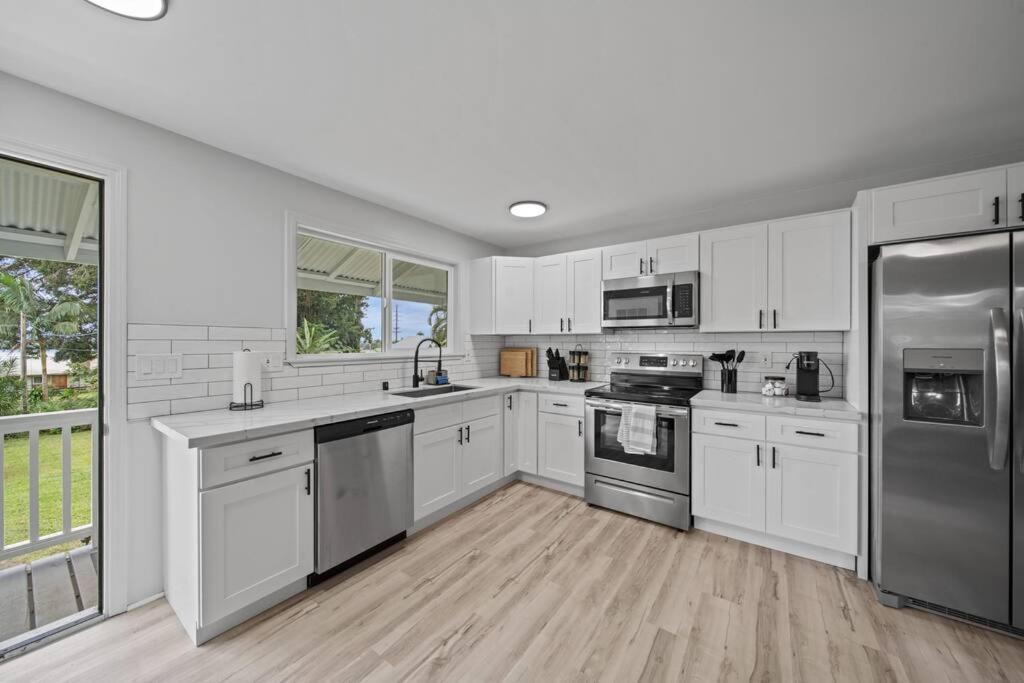 Peaceful Haven In Hilo 3Br Houseヴィラ エクステリア 写真